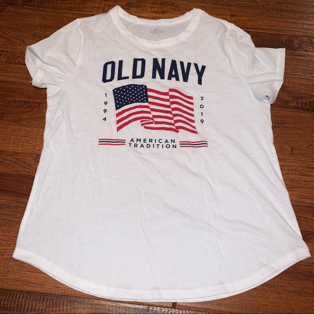 Old Navy American Flag Tee
